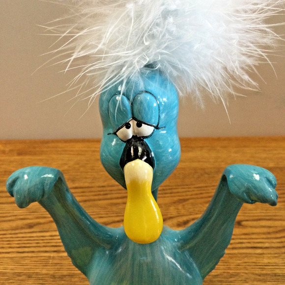 J&D Designs Feathered Attitudes Blue Bird 60020 I took A Pain Pill Signage NEW - Picture 6 of 8